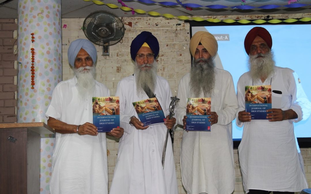 International Journal of Sikh Studies launched in Punjab and welcomed in Southall